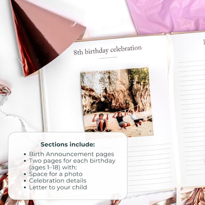 Birthday Memory Book